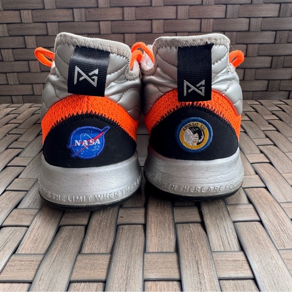 Nike Youth Kids' PG 3 NASA Armstrong Apollo XII Total Orange Sneakers Size 6Y‎ - Picture 6 of 11
